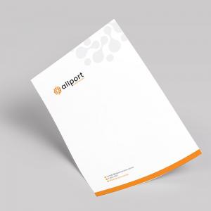 PAPEL TIMBRADO sulfit 90g A5 4x0   